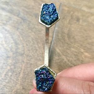 COPY - Charming Charlie geode bracelet